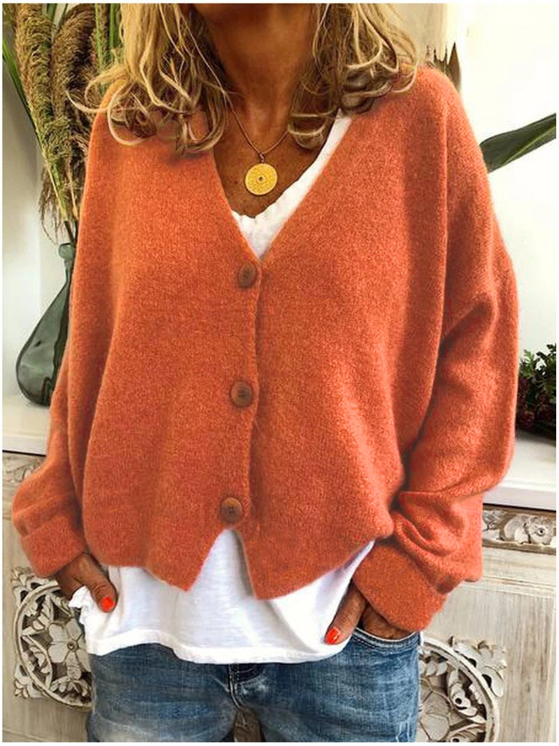 Shannon Knit Cardigan Sweater - Lightweight Soft Knit Layering Piece 1