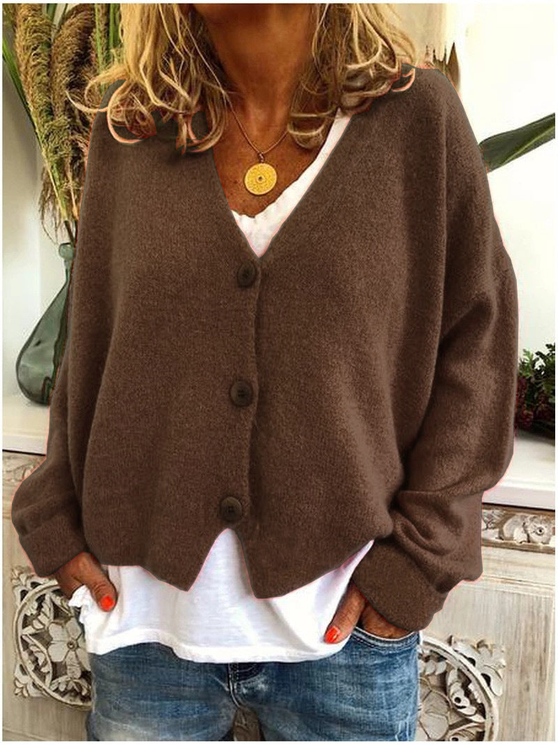 Shannon Knit Cardigan Sweater - Lightweight Soft Knit Layering Piece 11