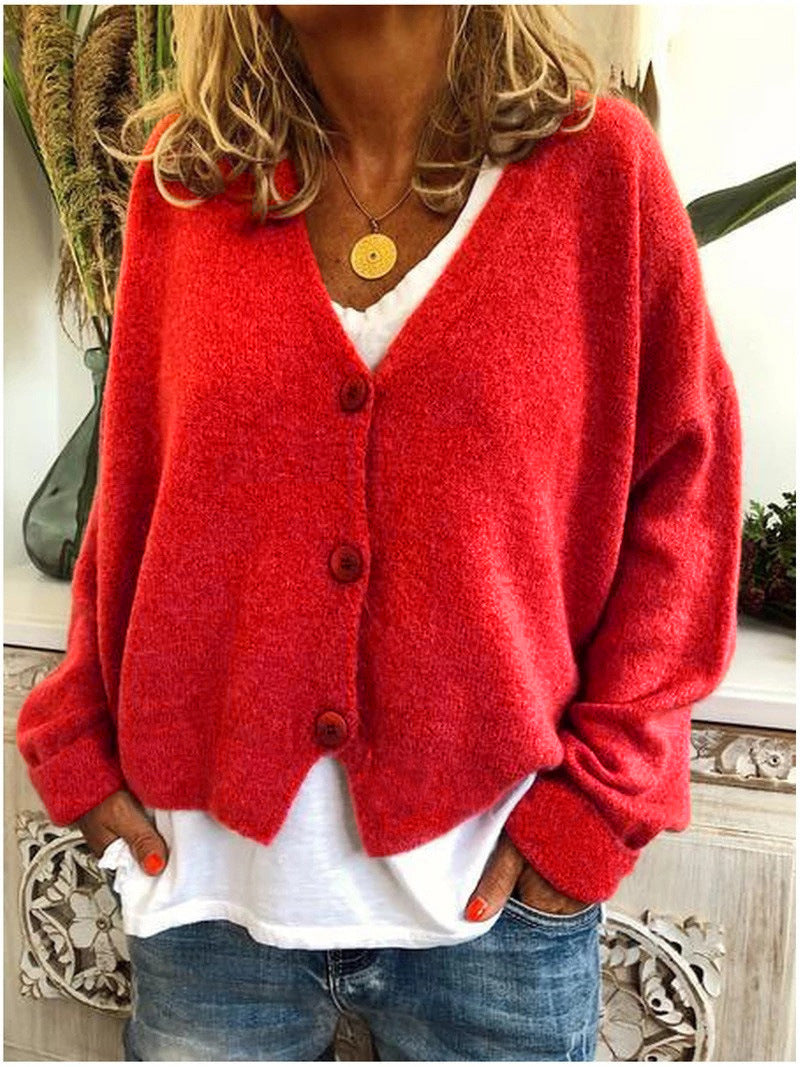 Shannon Knit Cardigan Sweater - Lightweight Soft Knit Layering Piece 12