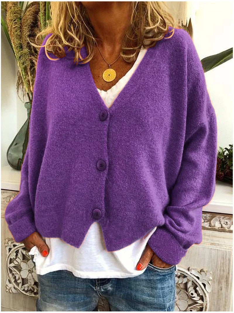 Shannon Knit Cardigan Sweater - Lightweight Soft Knit Layering Piece 6
