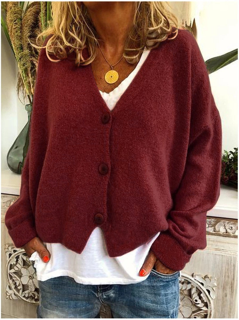 Shannon Knit Cardigan Sweater - Lightweight Soft Knit Layering Piece 8