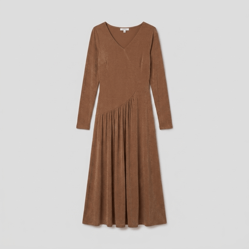 Tanja Jersey Midi Dress - Soft Stretchy Summer Dress for Versatile Style 2