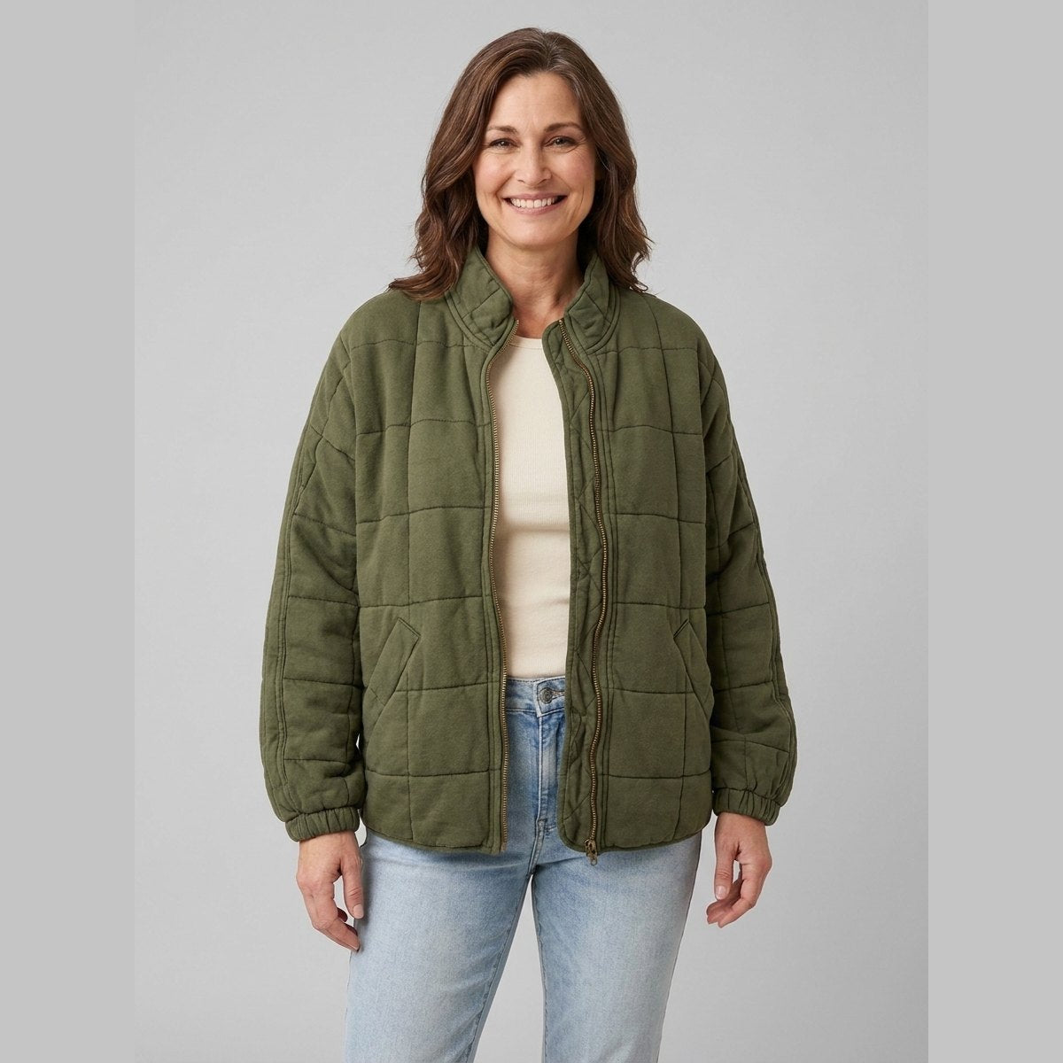 Timber Oversized Lightweight Coat - Warm Layering for Mid-Season Style 0