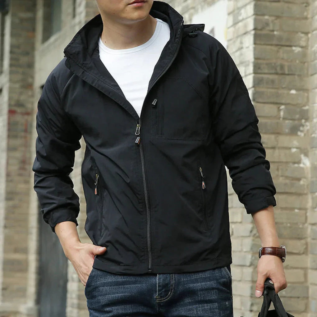 Versatile Lightweight Transitional Jacket - Breathable Water-Resistant Blend for All Seasons 3