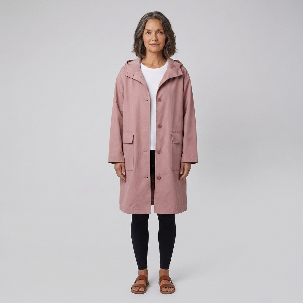 Willa Lightweight Waterproof Jacket with Windproof Hood and Adjustable Fit 0