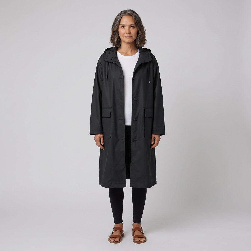 Willa Lightweight Waterproof Jacket with Windproof Hood and Adjustable Fit 1