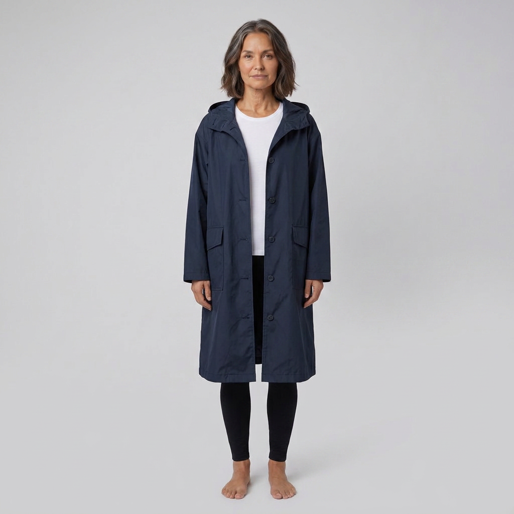 Willa Lightweight Waterproof Jacket with Windproof Hood and Adjustable Fit 11
