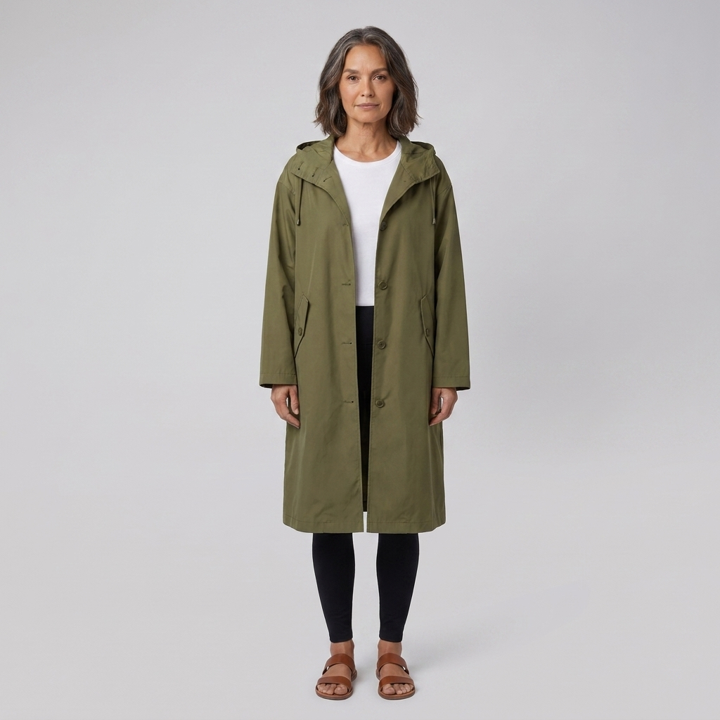 Willa Lightweight Waterproof Jacket with Windproof Hood and Adjustable Fit 12
