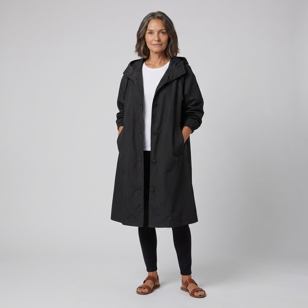Willa Lightweight Waterproof Jacket with Windproof Hood and Adjustable Fit 2