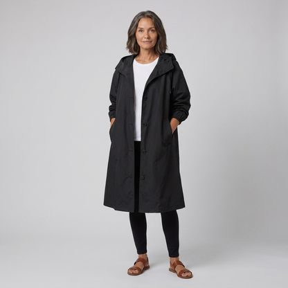 Willa Lightweight Waterproof Jacket with Windproof Hood and Adjustable Fit 2