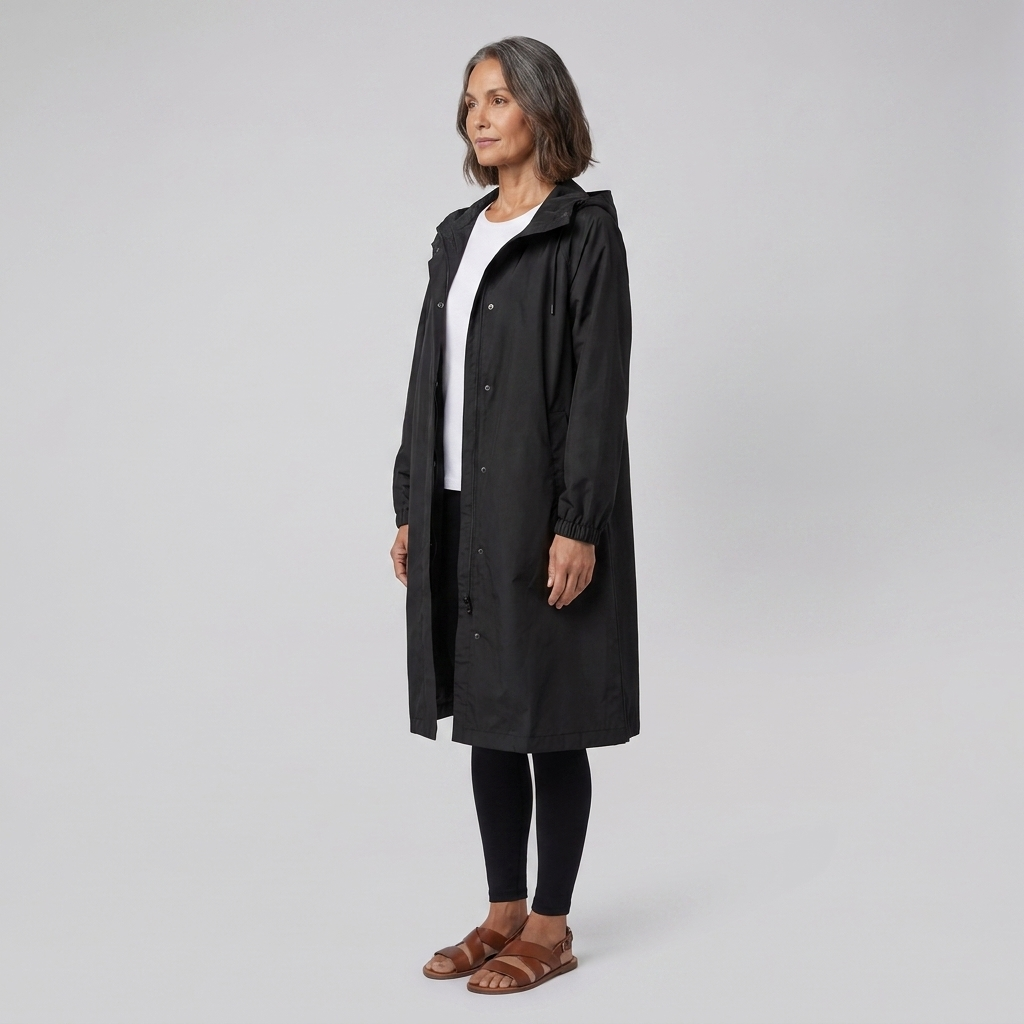Willa Lightweight Waterproof Jacket with Windproof Hood and Adjustable Fit 3