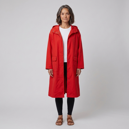 Willa Lightweight Waterproof Jacket with Windproof Hood and Adjustable Fit 8