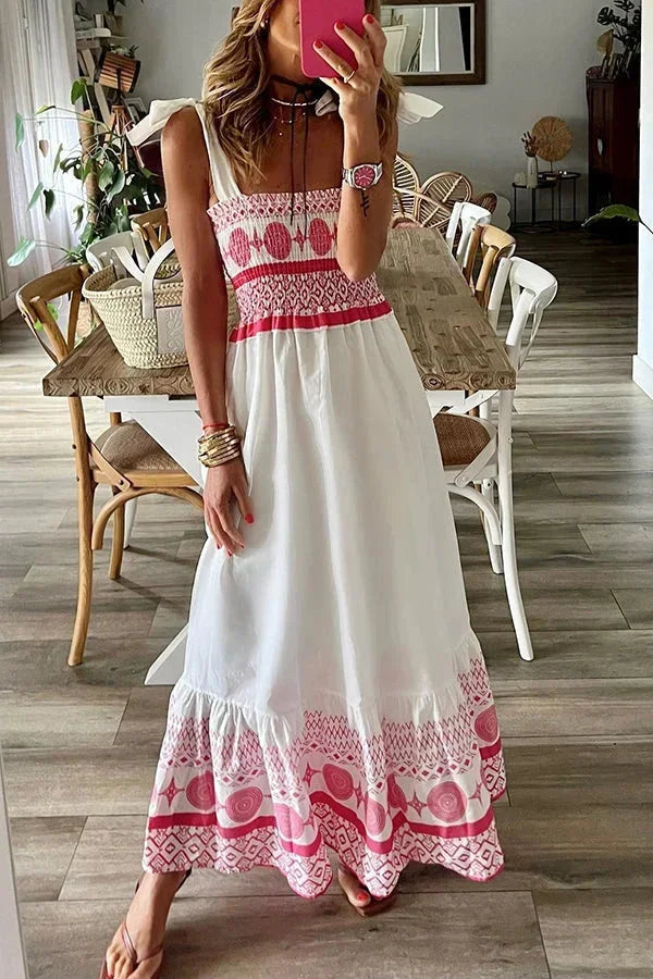 Women's Maxi Dress Smocked 1