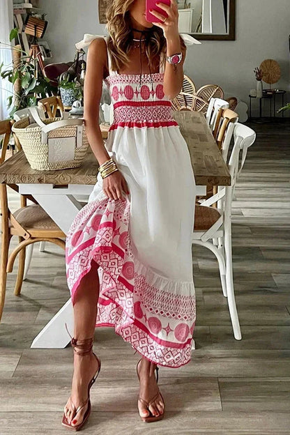 Women's Maxi Dress Smocked 2