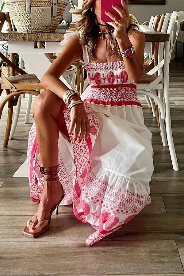 Women's Maxi Dress Smocked 3
